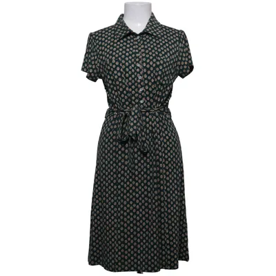 Skjortklänning (Grön, Gul, Vit) från Flash Woman Elastan, Viskos