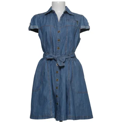 Denim dress (Blue) from Jeana Cotton, Polyester