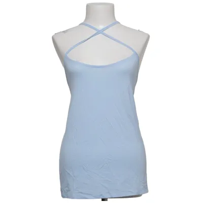 Tank Top (Blue) from Djerf Avenue Elastane, Lyocell