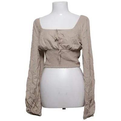Crop top (Beige) van Bik Bok Viscose