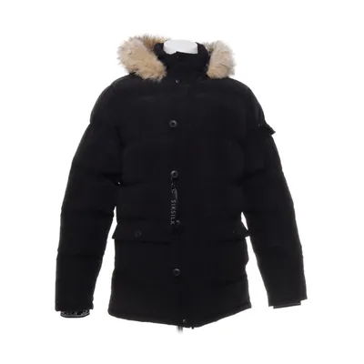 Parka (Black) from SikSilk Acrylic, Polyamide, Polyester