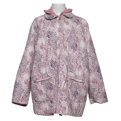 Vinterjakke (Pink, Flerfarvet) fra Denim & Co Polyester