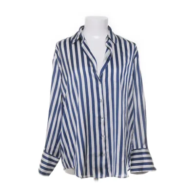 Blouse (Blauw, Wit) van Zara Polyester