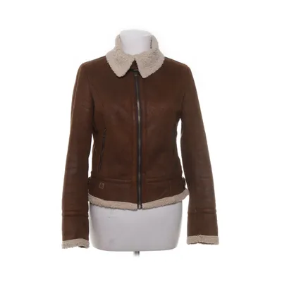 Shearling jacket (Brown, Beige) from Lulu Castagnette Polyester