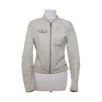 Läderjacka (Vit) från Jofama by Kenza