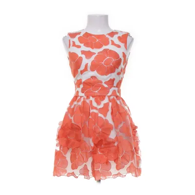 Dress (Red, White) from ASOS Petite Nylon, Polyester