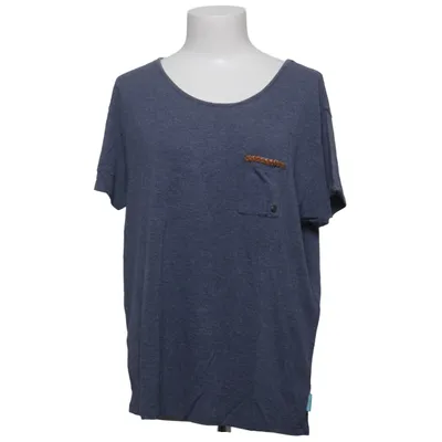 T-shirt (Bleu) de Naketano Élasthane, Viscose