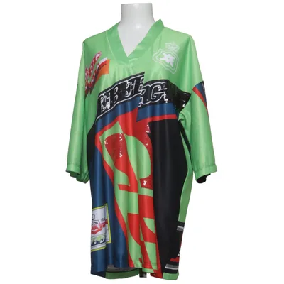 Baskettrøje (Grøn, Blå, Flerfarvet) fra Iceberg Polyester