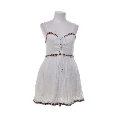 Jurk (Wit, Meerkleurig) van Superdry Katoen, Viscose
