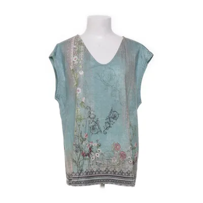 Top (Green, Multicolored) from Maria & Gabriele Cotton, Polyester