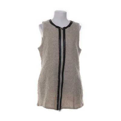 Vest (Beige) from Mingel Polyester, Wool, Viscose, Polyurethane