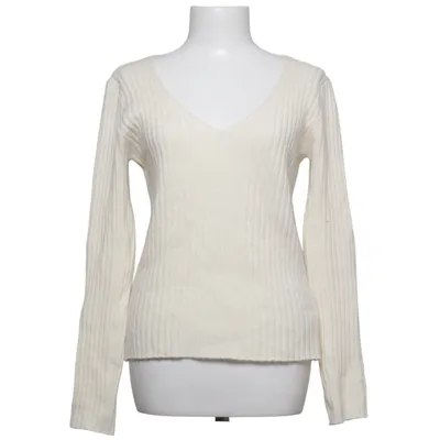 Sweater (Hvid) fra Brandy Melville Polyamid, Uld