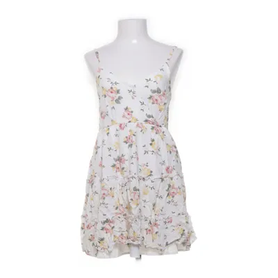 Klänning (Vit, Flerfärgad) från Hollister Elastan, Polyester