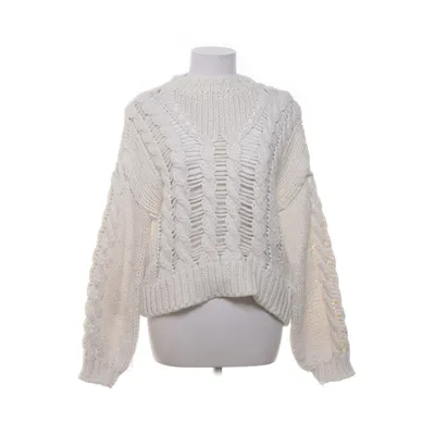 Sweater (Hvid) fra NA-KD Akryl, Polyamid, Uld