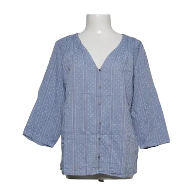 Bluse (Blau, Weiß) von White Stuff Bio-Baumwolle