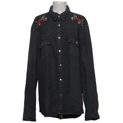 Chemise en jean (Gris) de Liquor N Poker Coton