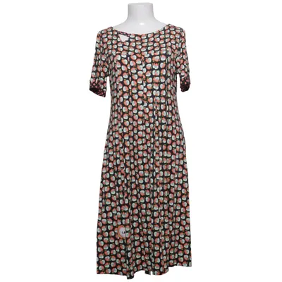 Klänning (Blå, Flerfärgad) från Du Milde Bomull, Elastan, Viskos