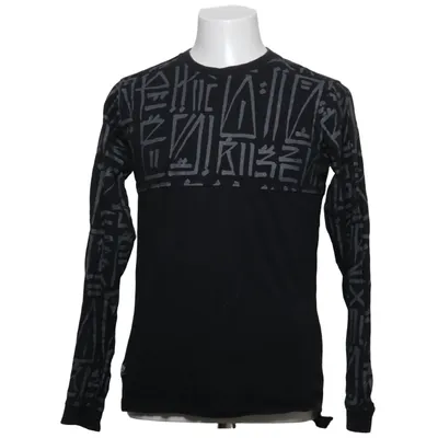 T-shirt à manches longues (Noir, Gris) de Pelle Pelle Coton