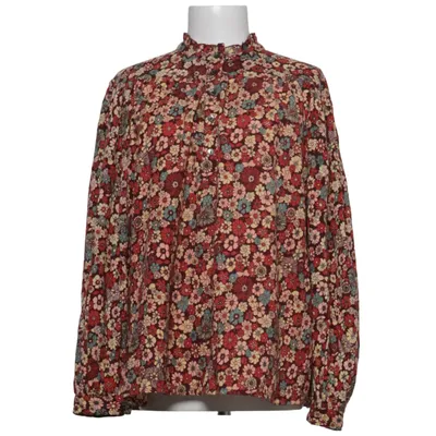Bluse (Rød, Flerfarvet) fra Antik Batik Bomuld