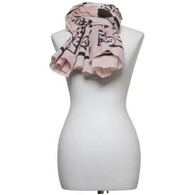 Shawl (Pink, Multicolored) from Love Stories x H&M Cotton