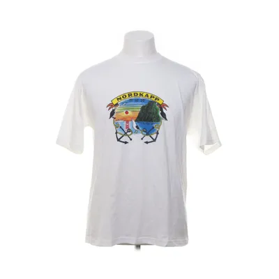 T-shirt (Hvid, Flerfarvet) fra Camisa Bomuld