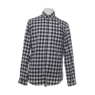 Flanellskjorta (Svart, Vit) från Originals by Jack & Jones Bomull, Polyester