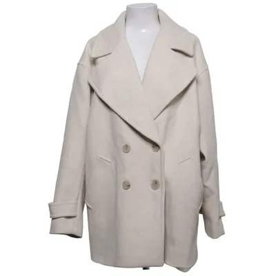 Sømandsjakke (Beige) fra Ellos Polyester, Uld