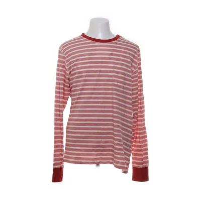 Långärmad t-shirt (Röd, Vit) från L.O.G.G by H&M Bomull, Polyester, Viskos