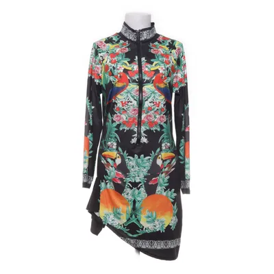 Dress (Black, Multicolored) from CBR Cotton, Polyester