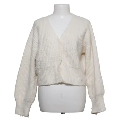 Cardigan (Wit) van NA-KD Acryl, Elastaan, Polyester