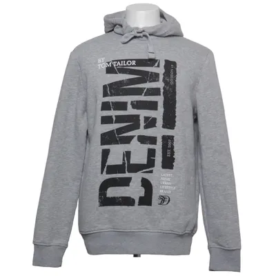 Hoodie (Gray) from Tom Tailor Denim Cotton, Polyester
