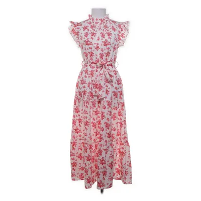 Långklänning (Röd, Vit, Flerfärgad) från Emery Rose Elastan, Polyester