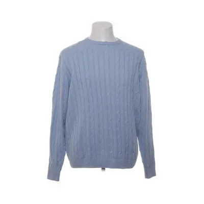 Tröja (Blå) från Alan Paine Bomull, Kashmir