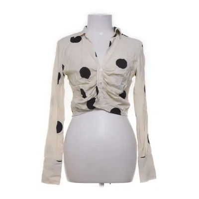 Blus (Vit, Svart) från H&M Polyamid, Viskos