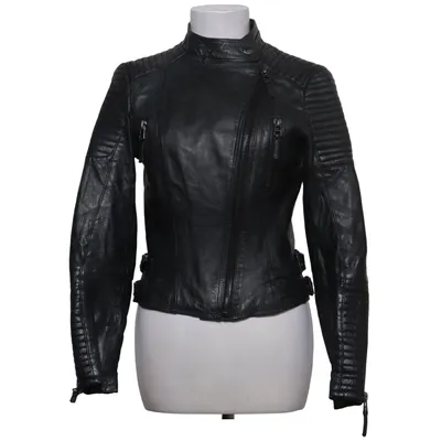 Veste de motard (Noir) de Zara Basic Cuir