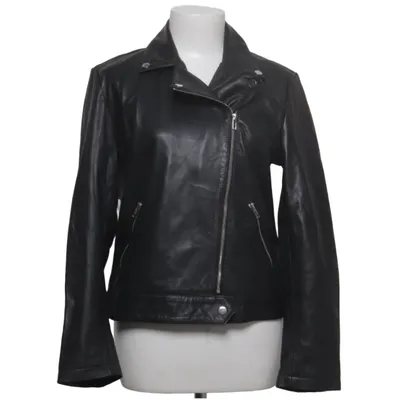 Bikerjack (Zwart) van Soaked in Luxury Leer, Polyester