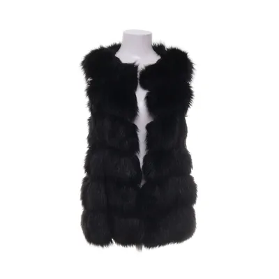 Gilet d'extérieur (Noir) de Fashionable Acrylique