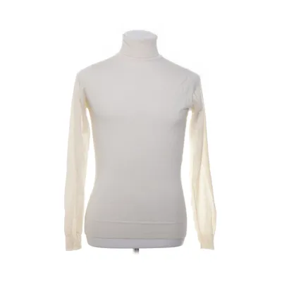 Polotröja (Vit) från John Smedley Ull