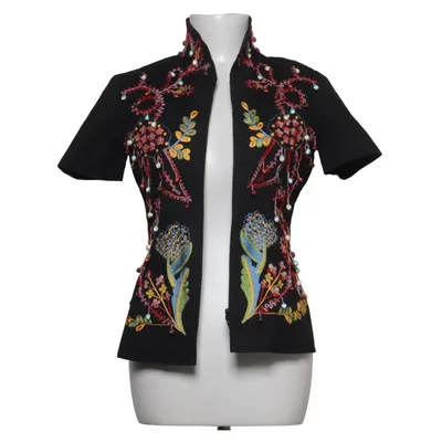 Haut (Noir, Multicolore) de Naracamicie Coton, Élasthane