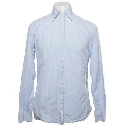 Shirt (Blue) from Mazzarelli Cotton