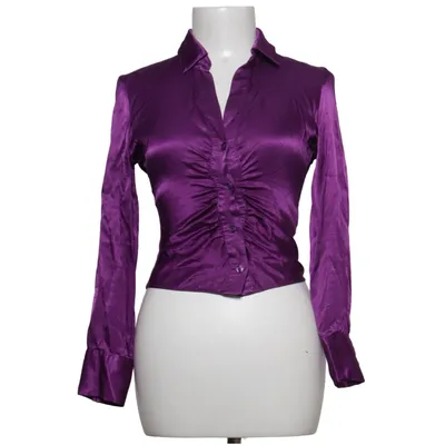 Bluse (Lila) von Zara Elasthan, Viskose