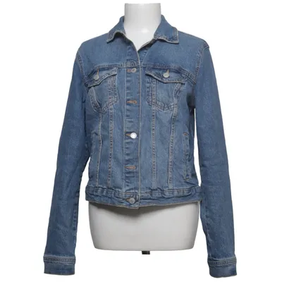Denimjakke (Blå) fra New Look Tall Bomuld, Elastan