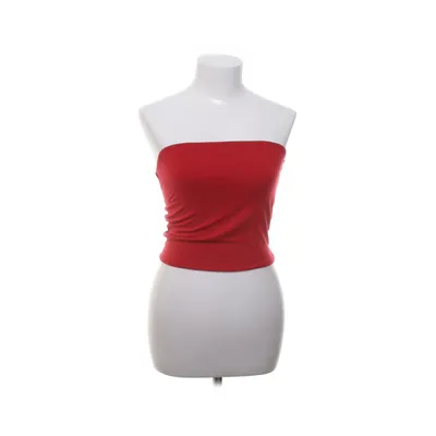 Tube top (Red) from Bik Bok Elastane, Polyester, Viscose