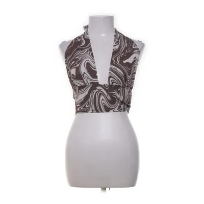 Halternecktopp (Brun, Vit, Flerfärgad) från NLY One