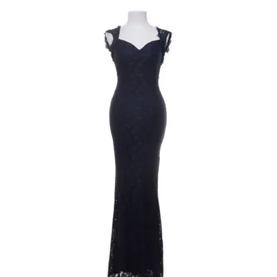 Evening gown (Blue) from NLY Eve Elastane, Polyamide, Polyester