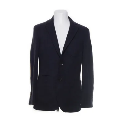 Kavaj (Blå) från Massimo Dutti Bomull, Ull
