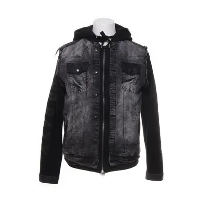 Denim jacket (Gray, Black) from Cipo & Baxx Cotton, Elastane, Polyester