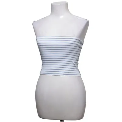 Tubtopp (Vit, Blå) från Brandy Melville