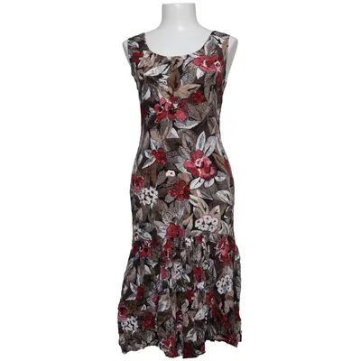 Jurk (Bruin, Rood, Meerkleurig) van Notch Viscose
