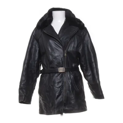Veste longue en cuir (Noir) de Intense Cuir